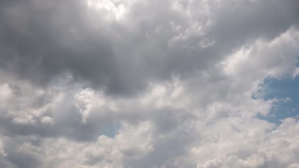 Nubes Moviéndose Cielo Lapso Tiempo — Vídeos de Stock