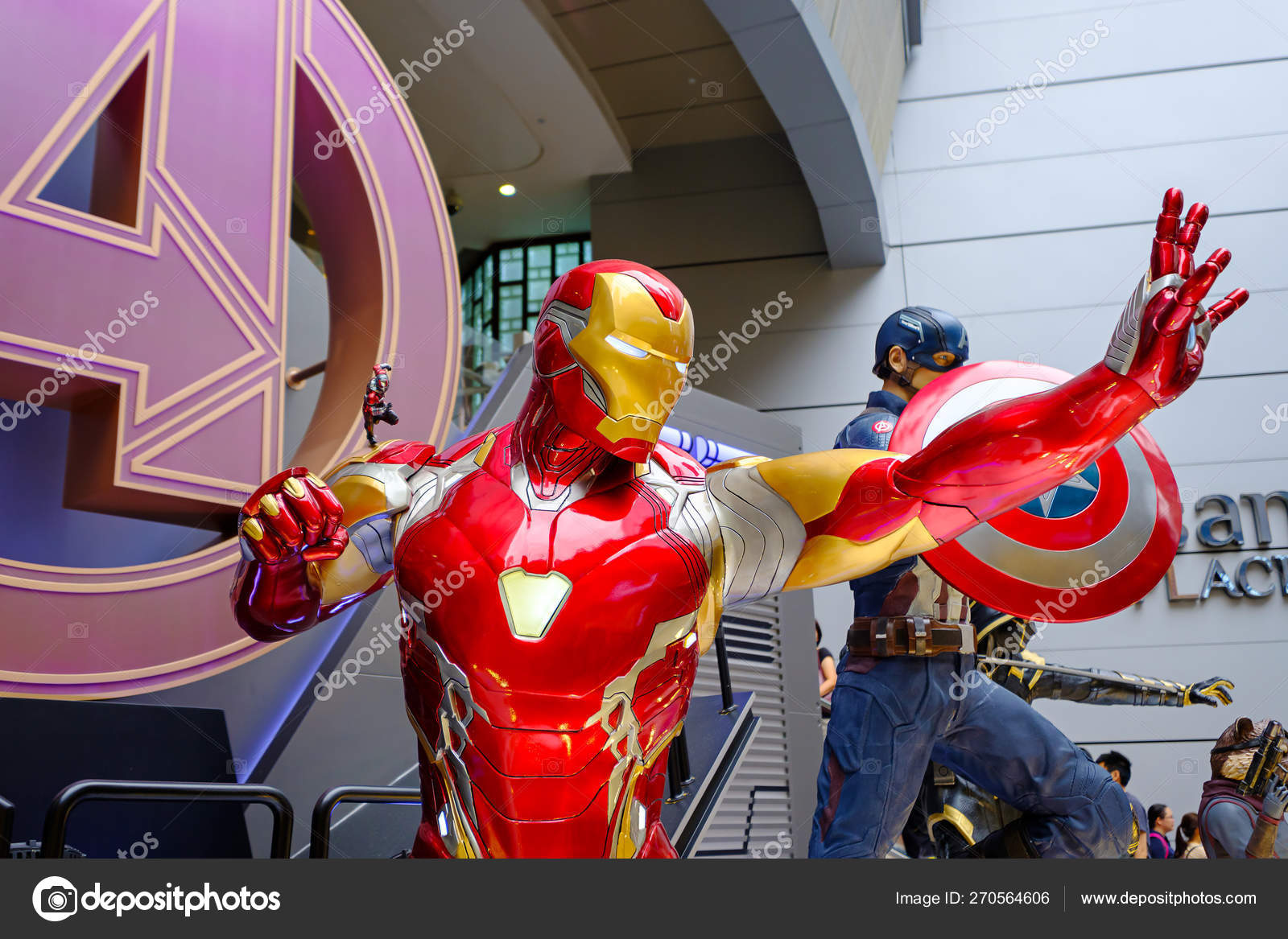 Causeway Bay Hong Kong China May 19 Avengers Character Model Stock Editorial Photo C Danielshot Causeway Bay Hong Kong China May 19 Avengers Character Model Stock Editorial Photo C Danielshot