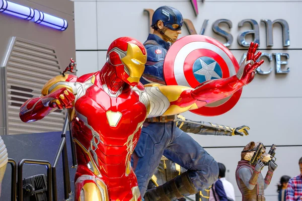 Avengers 4 karakter modeli özellikleri — Stok fotoğraf