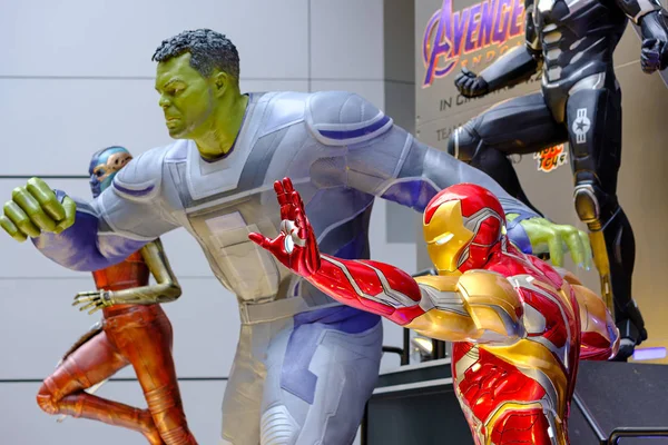 Avengers 4 karakter modeli özellikleri — Stok fotoğraf