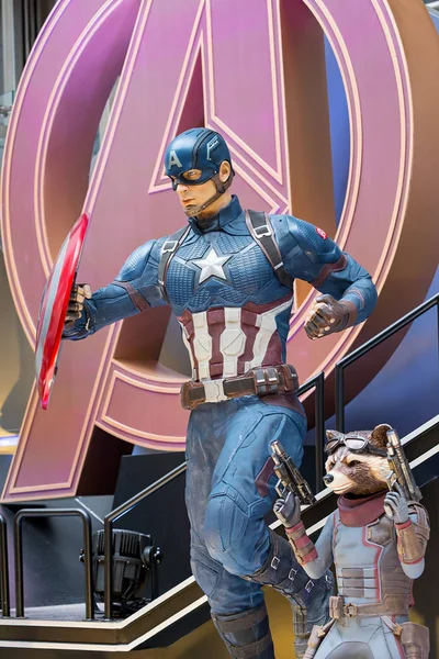 Avengers 4 características do modelo de personagem — Fotografia de Stock