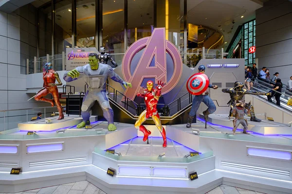 Avengers 4 tecken modell funktioner — Stockfoto