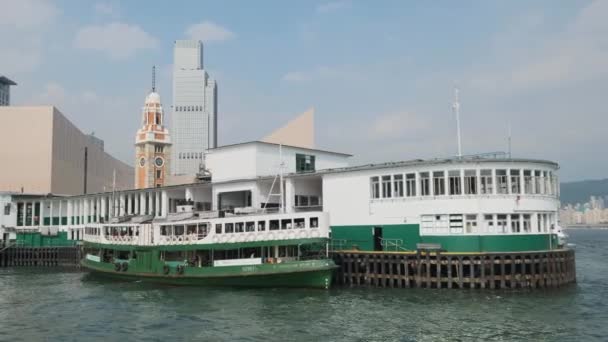 Hong Kong Junho 2019 Star Ferry Star Ferry Operador Serviços — Vídeo de Stock