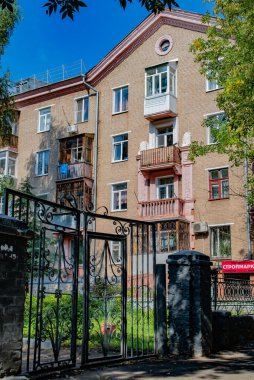 Şehir mimarisi, şehir kompozisyonu ve bina parçaları 