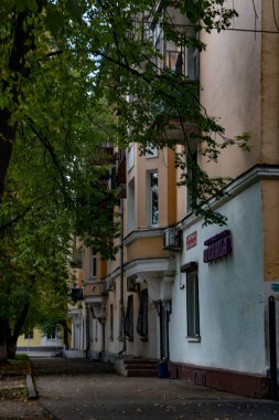 Şehir mimarisi, şehir kompozisyonu ve bina parçaları 