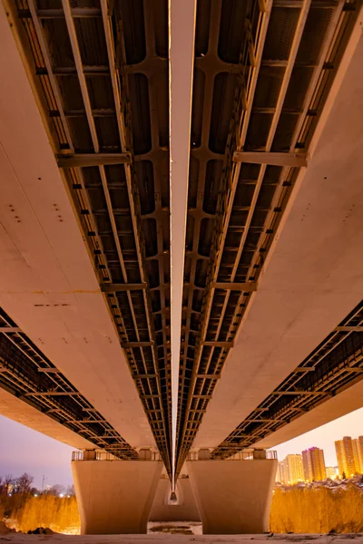 Bridge Magic Lights — Stock Photo, Image