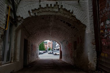 Şehrin eski mimarisi.