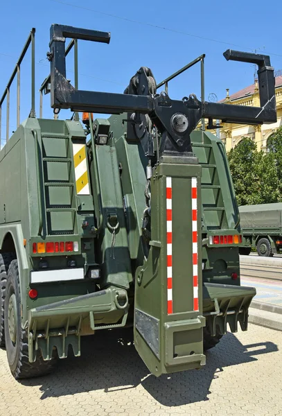 Part Military Truck Vehicle — Stock Photo, Image