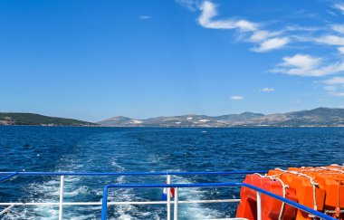 Tekne görünümünden, Hırvatistan Split şehir