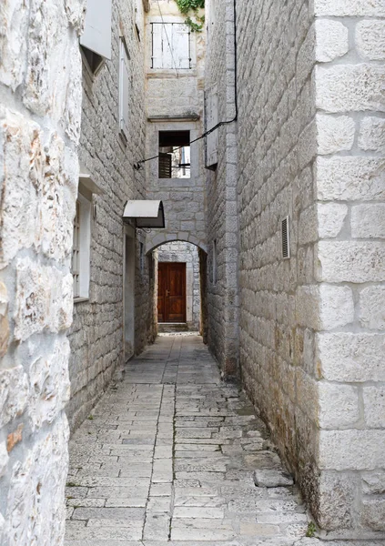 Sokak Yol Şehirde Split Hırvatistan — Stok fotoğraf