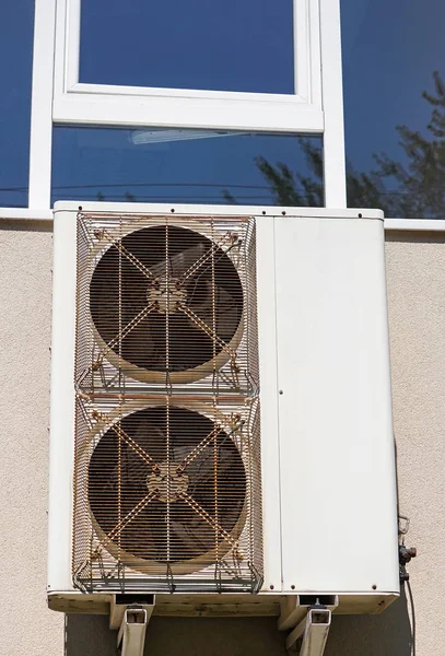 Large Air Conditioner Wall Office Building — Stock Photo, Image