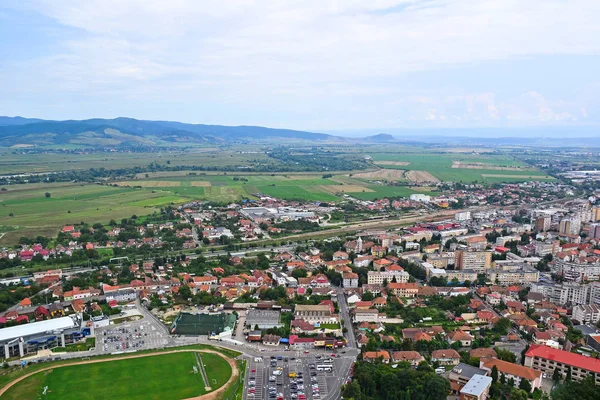 Vista Ciudad Transilvania Rumania — Foto de Stock