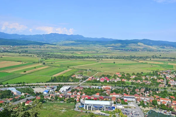 Vista Ciudad Transilvania Rumania —  Fotos de Stock