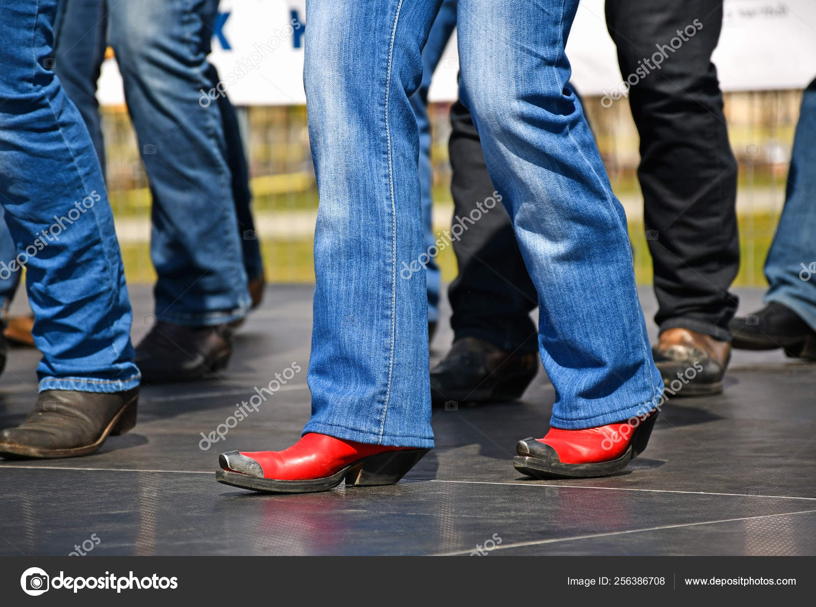 line dancing cowboy boots