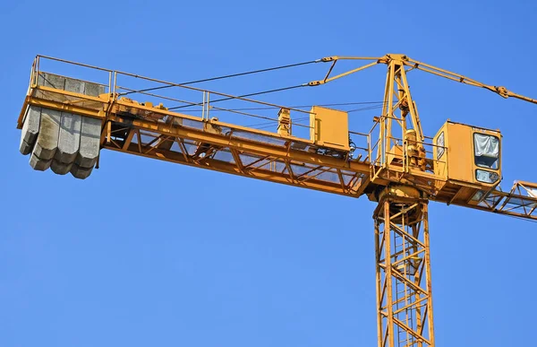 Part of a tower crane — Stock Photo, Image