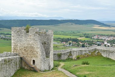 Polonya 'daki Zamec Dunajec' in eski binaları