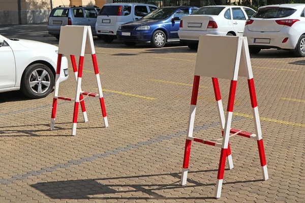 Posto limitato nel parcheggio — Foto Stock