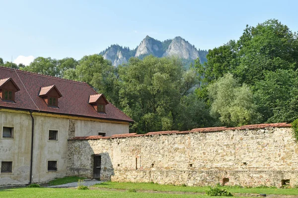 Bâtiments anciens de Zamec dunajec en Pologne — Photo