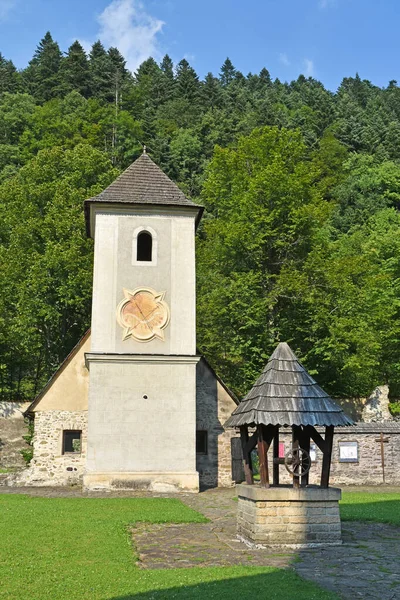 Zamec dunajec régi épületei Lengyelországban — Stock Fotó