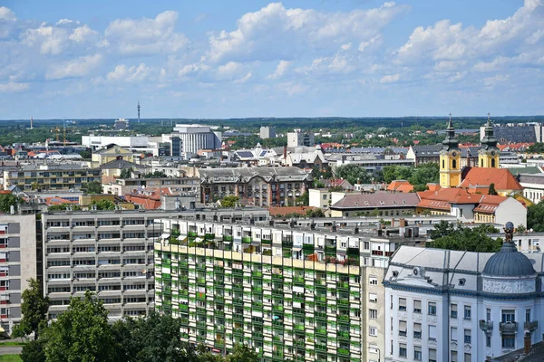 Macaristan Debrecen Şehrinin Manzarası — Stok fotoğraf