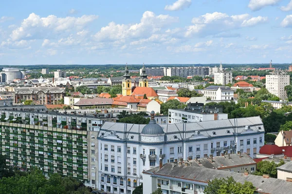 Macaristan Debrecen Şehrinin Manzarası — Stok fotoğraf
