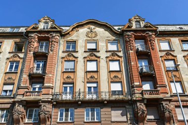 Macaristan 'ın Debrecen şehrindeki eski bina
