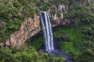 Gramado City, Rio Grande do Sul, Brezilya. Caracol Şelalesi