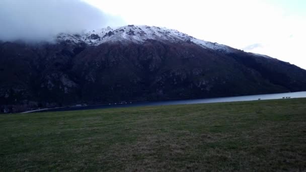 Paisajes Escénicos Montaña Nueva Zelanda Isla Sur — Vídeo de stock