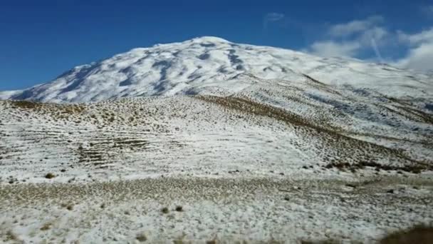 Paysages Montagneux Pittoresques Nouvelle Zélande Île Sud — Video