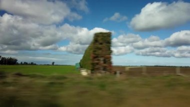  Yeni Zelanda Güney Adası 'nın manzaralı dağ manzaraları