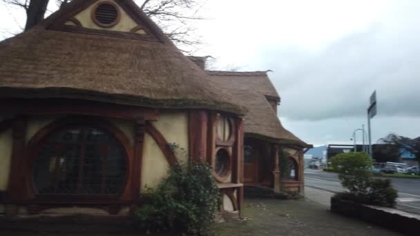 Set Film Hobbiton Untuk Lord Rings — Stok Video