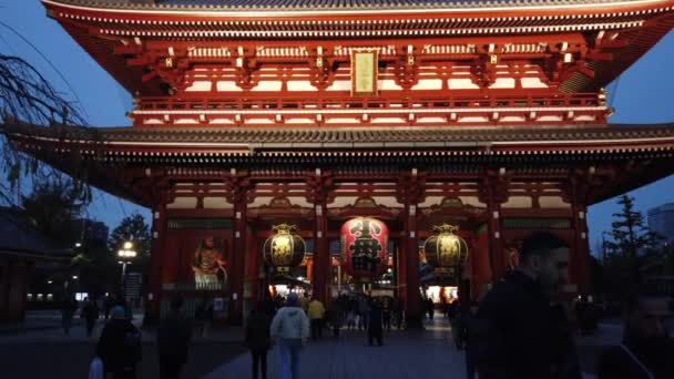 Nakamise Adalah Salah Satu Pusat Perbelanjaan Tertua Jepang Sejak Shogun — Stok Video