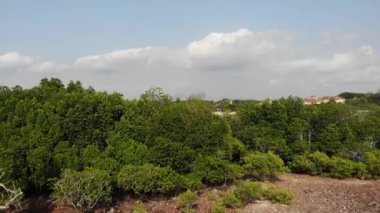 Port Dickson plajının manzaralı manzarası