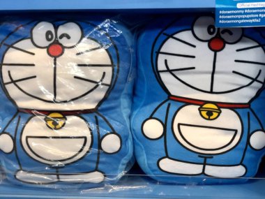 Doraemon ürünleri KLIA2 'deki Doraemon Açılır Dükkanında satıldı