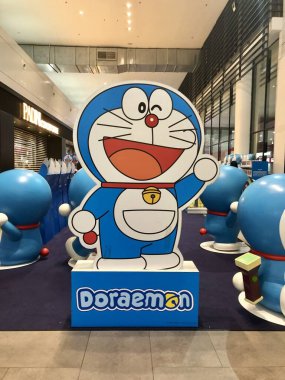 Doraemon ürünleri KLIA2 'deki Doraemon Açılır Dükkanında satıldı
