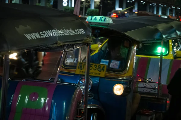 Auto Rickshaw Called Tuk Tuk Thailand Widely Used Form Urban — Stock Photo, Image