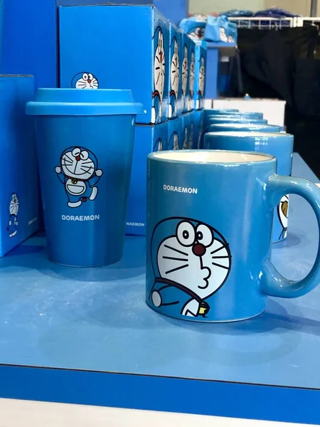 Variedad Mercaderías Doraemon Vendidas Tienda Pop Doraemon Klia2 —  Fotos de Stock