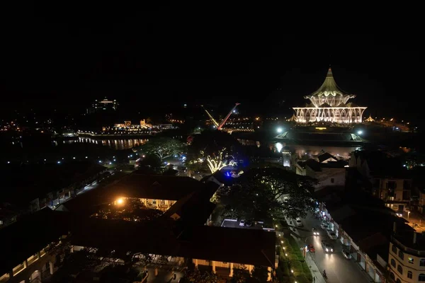 Dewan Undangan Negeri Sarawak Sarawak Edifícios Legislativos — Fotografia de Stock