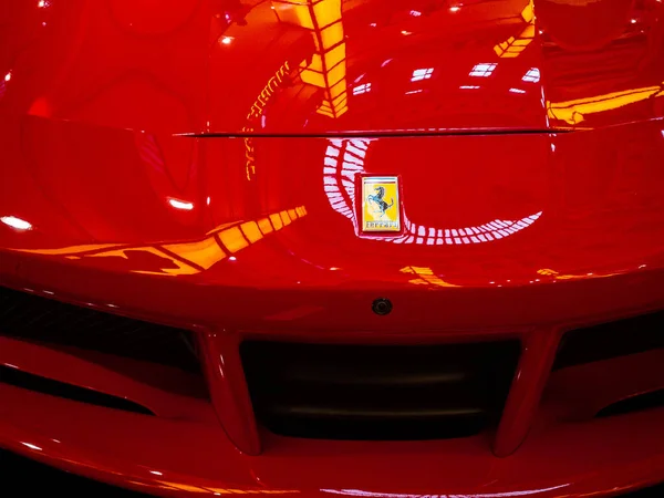 Closed Shot Ferrari 488 Gtb — Stock Photo, Image