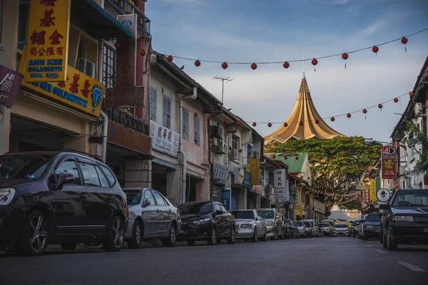 Sarawak Legislative Building Dewan Undangan Negeri Dun Sarawak Kuching Waterfront — Stock Photo, Image