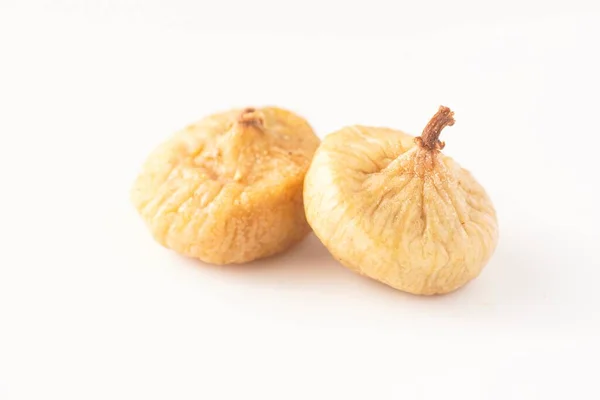 Dried Figs Isolated White — Stock Photo, Image