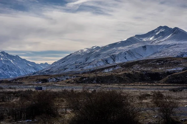 Γραφική Άποψη Του Όρους Somers South Island Νέα Ζηλανδία — Φωτογραφία Αρχείου