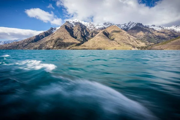 Wakatipu Látképe Queenstown Zéland — Stock Fotó