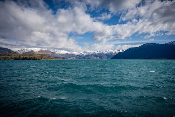 Wakatipu Látképe Queenstown Zéland — Stock Fotó