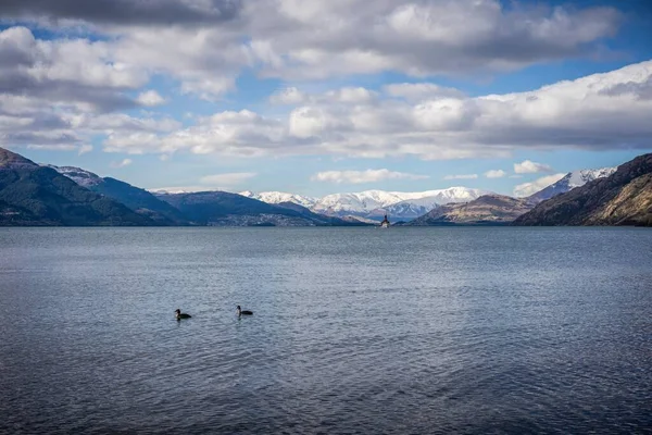 Wakatipu Látképe Queenstown Zéland — Stock Fotó