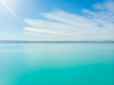Pukaki Gölü manzaralı, Güney Adası, Yeni Zelanda