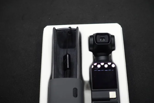 Dji Osmo Pocket Een Zakformaat Gimbal Camera Die 12Mp Foto — Stockfoto