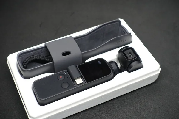 Dji Osmo Pocket Een Zakformaat Gimbal Camera Die 12Mp Foto — Stockfoto