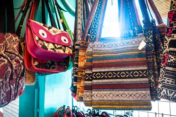 Sarawak Traditionelles Handwerk Normalerweise Den Geschäften Entlang Der Main Bazaar — Stockfoto