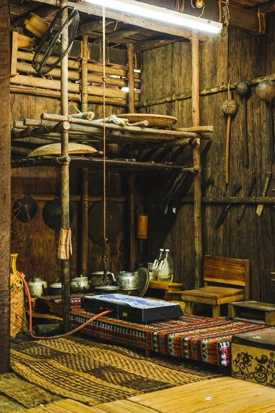 Het Traditionele Huis Van Het Ibanese Volk Een Van Grootste — Stockfoto